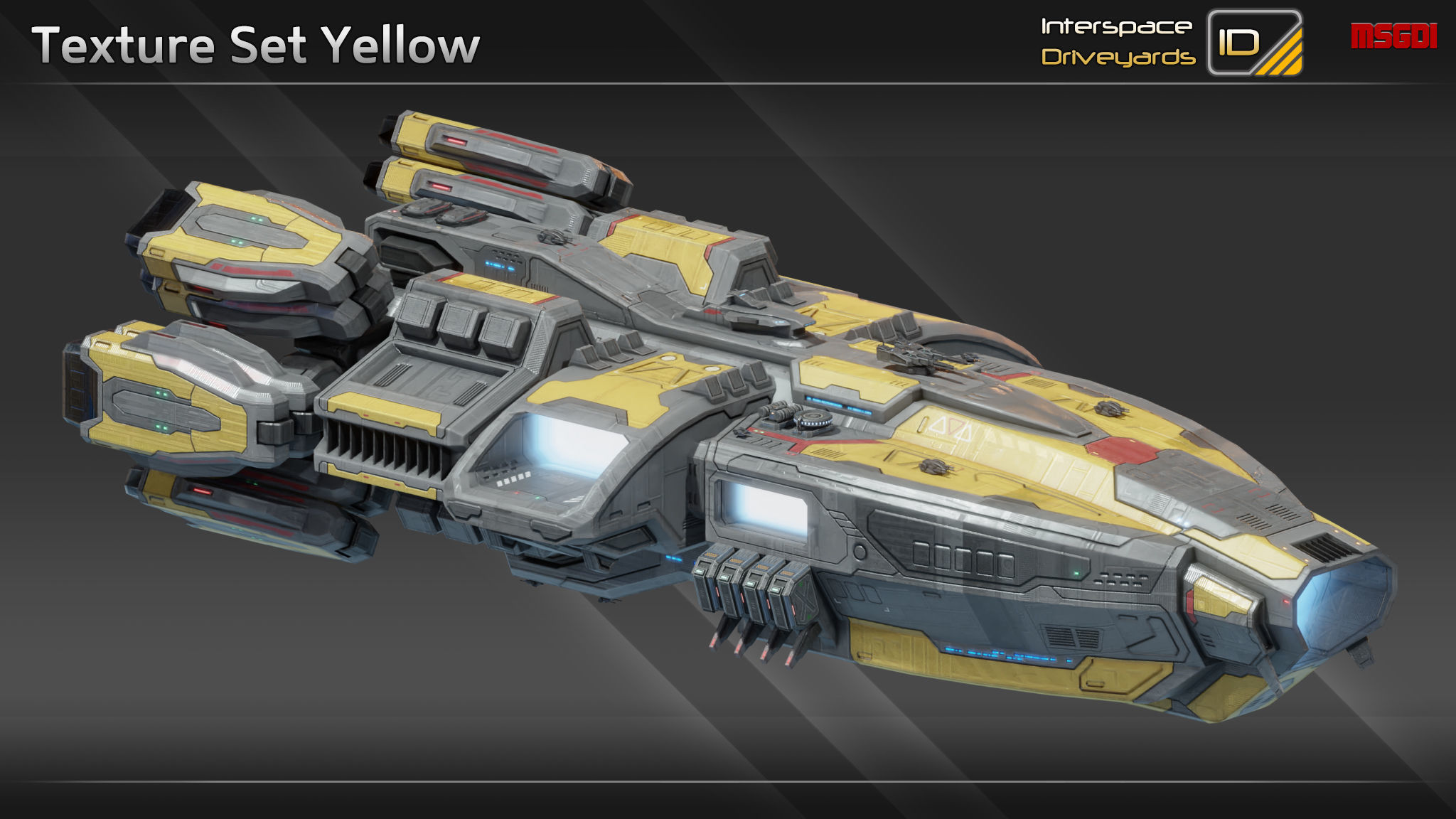 Solaria Class Carrier Low-poly 3D model_14