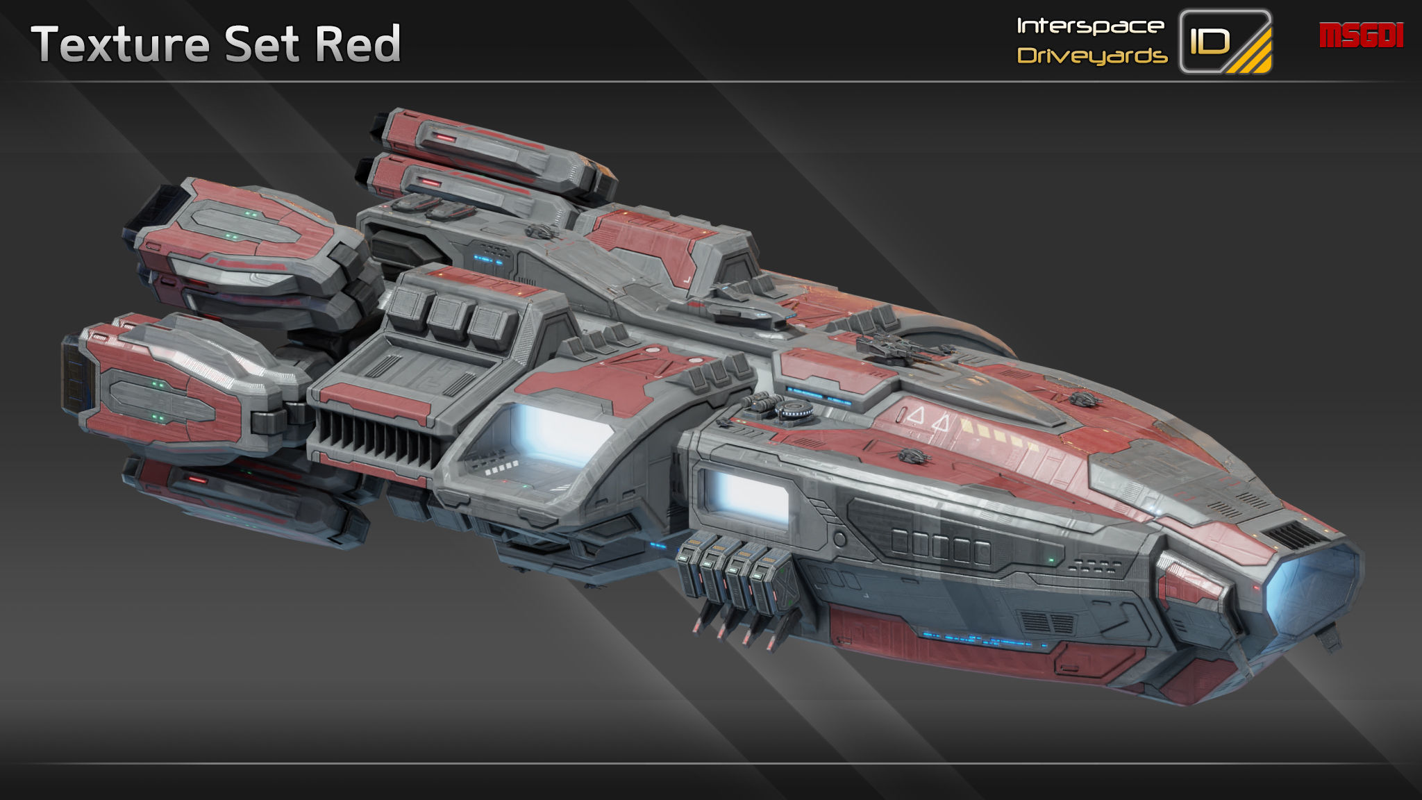 Solaria Class Carrier Low-poly 3D model_13