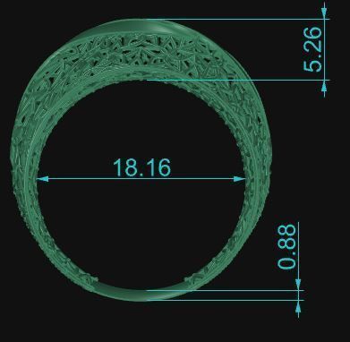 Ultra Vision Ring 616 3D print model_5
