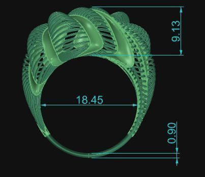Ultra Vision Ring 620 3D print model_5