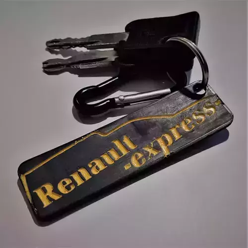 Renault Express Keychain 3D print model