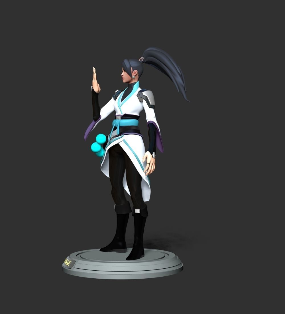 Sage - Valorant 3D print model_9
