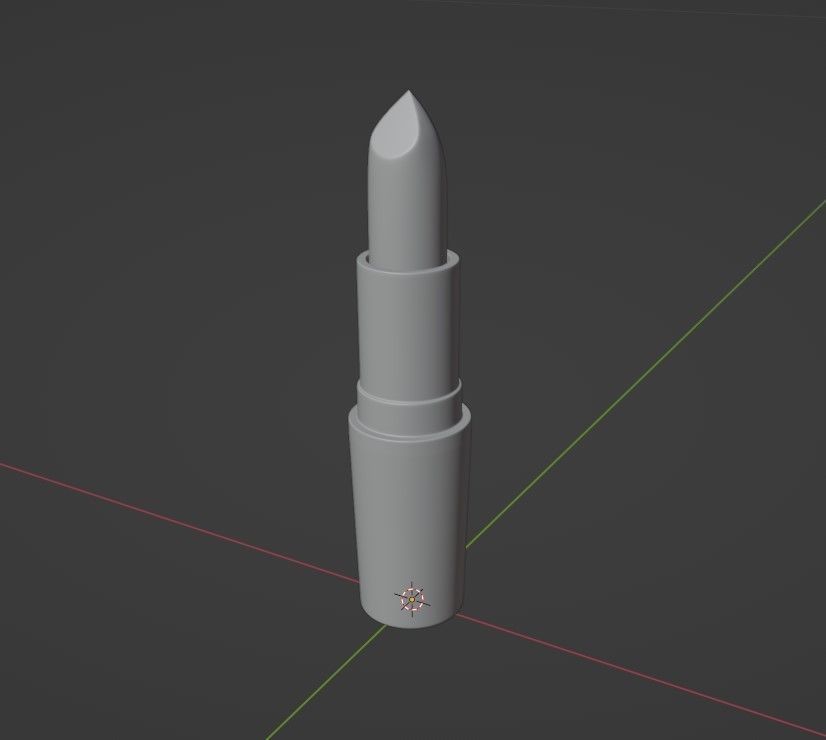 Mac Lipstick 3D model_5