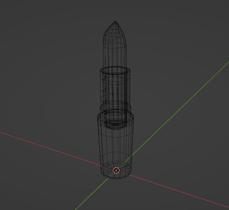 Mac Lipstick 3D model_6