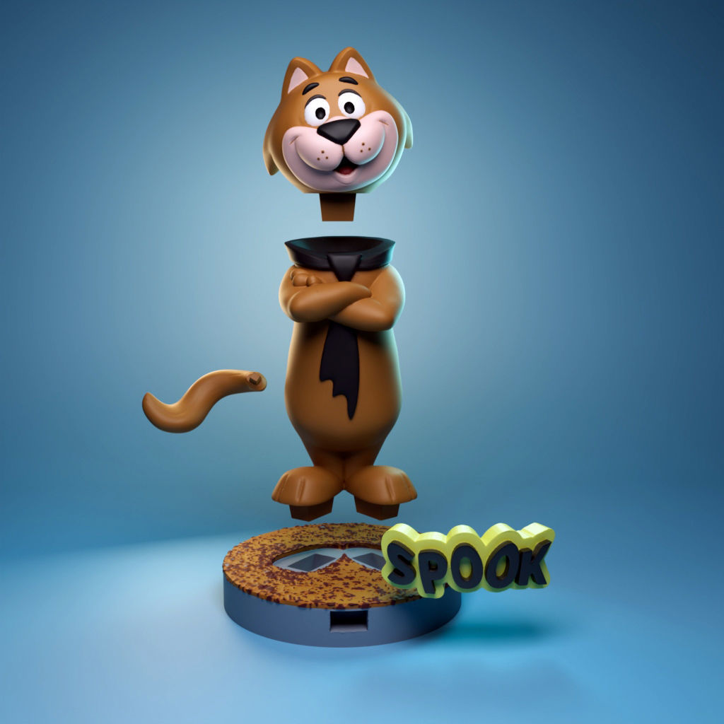 Spook-Top Cat Gang 3D print model_4