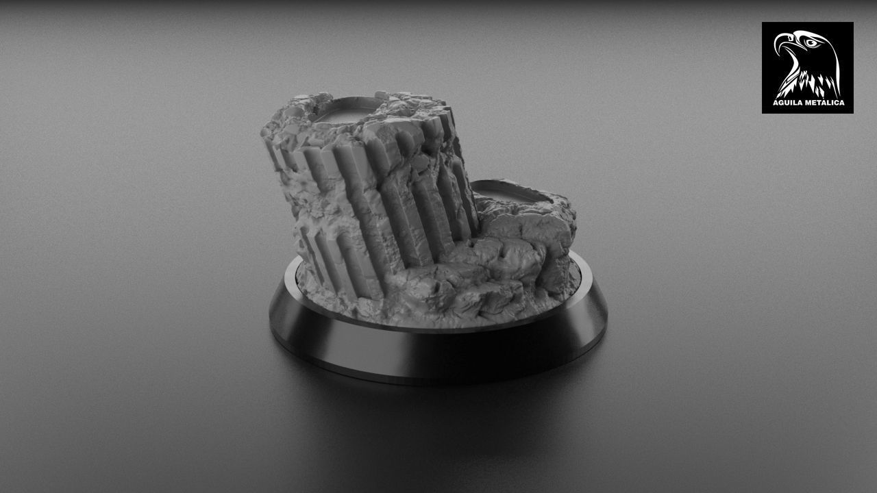 Saint Seiya - Aldebaran de Tauro - Base 3D Print - Archivos STL 3D print model_2