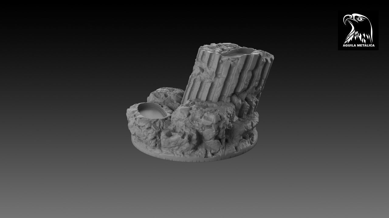 Saint Seiya - Aldebaran de Tauro - Base 3D Print - Archivos STL 3D print model_6