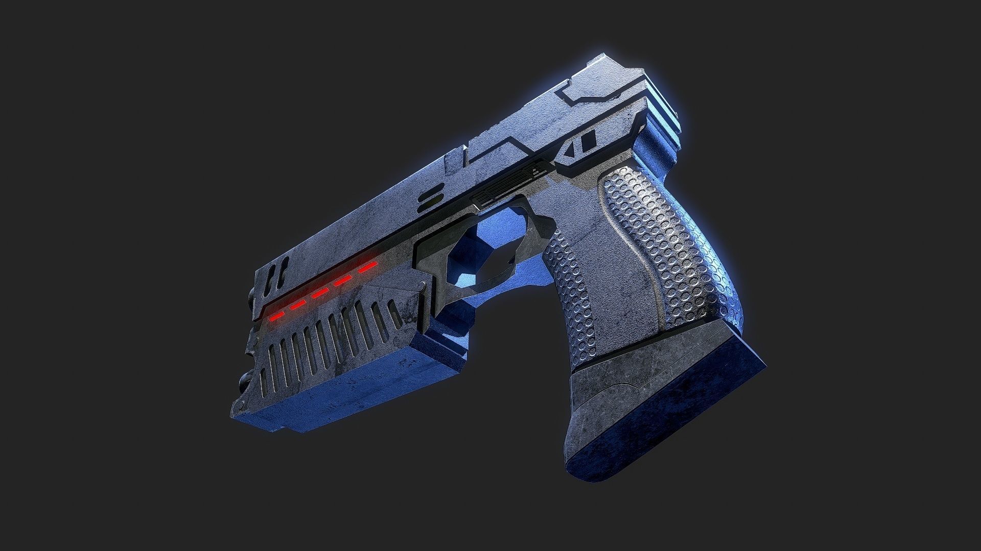 The Lawgiver Judge Dredd 3D model_5