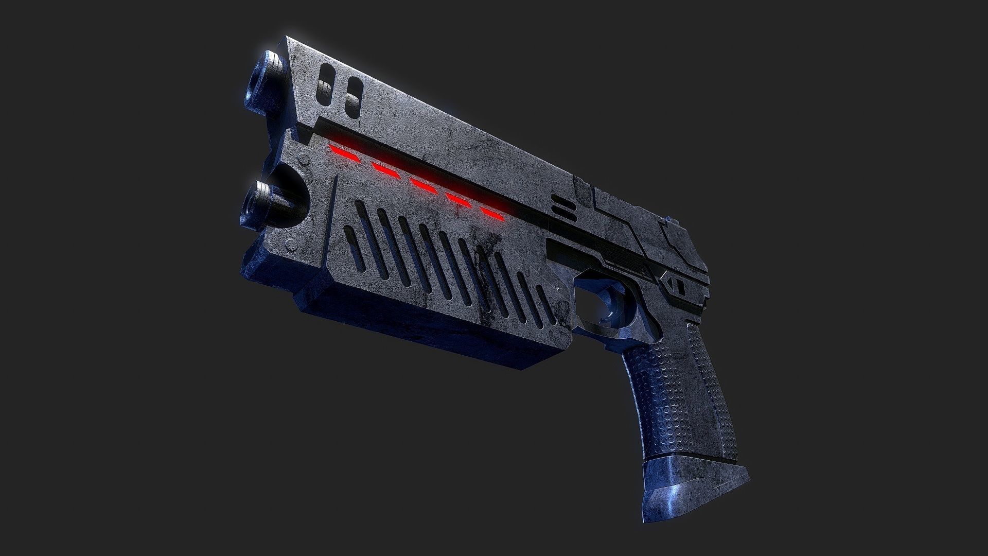 The Lawgiver Judge Dredd 3D model_6