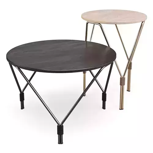 Potocco Weld - Coffee and Side Table