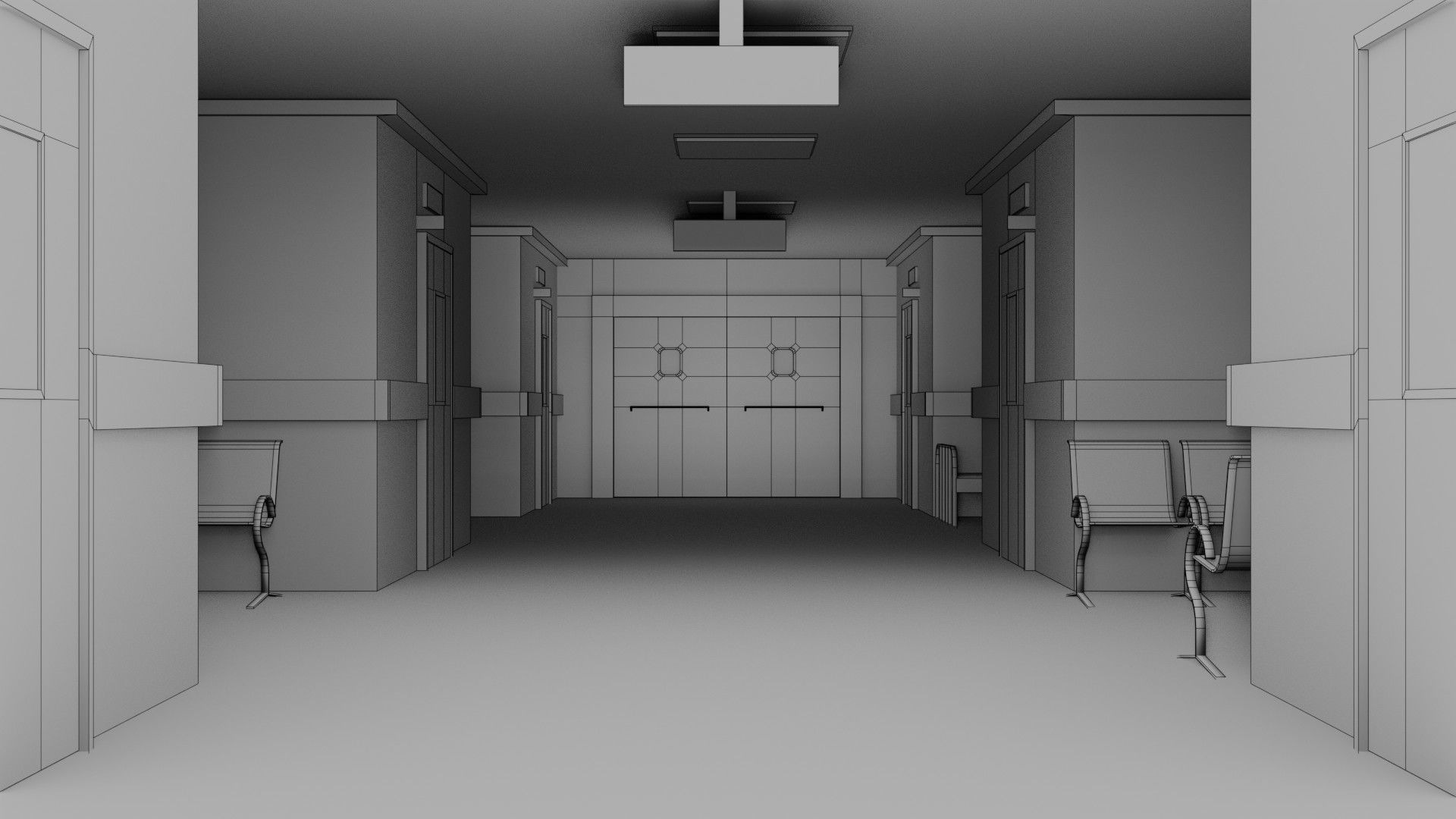 RPG Game Environment - Game Ready - PBR Low-poly 3D model_12