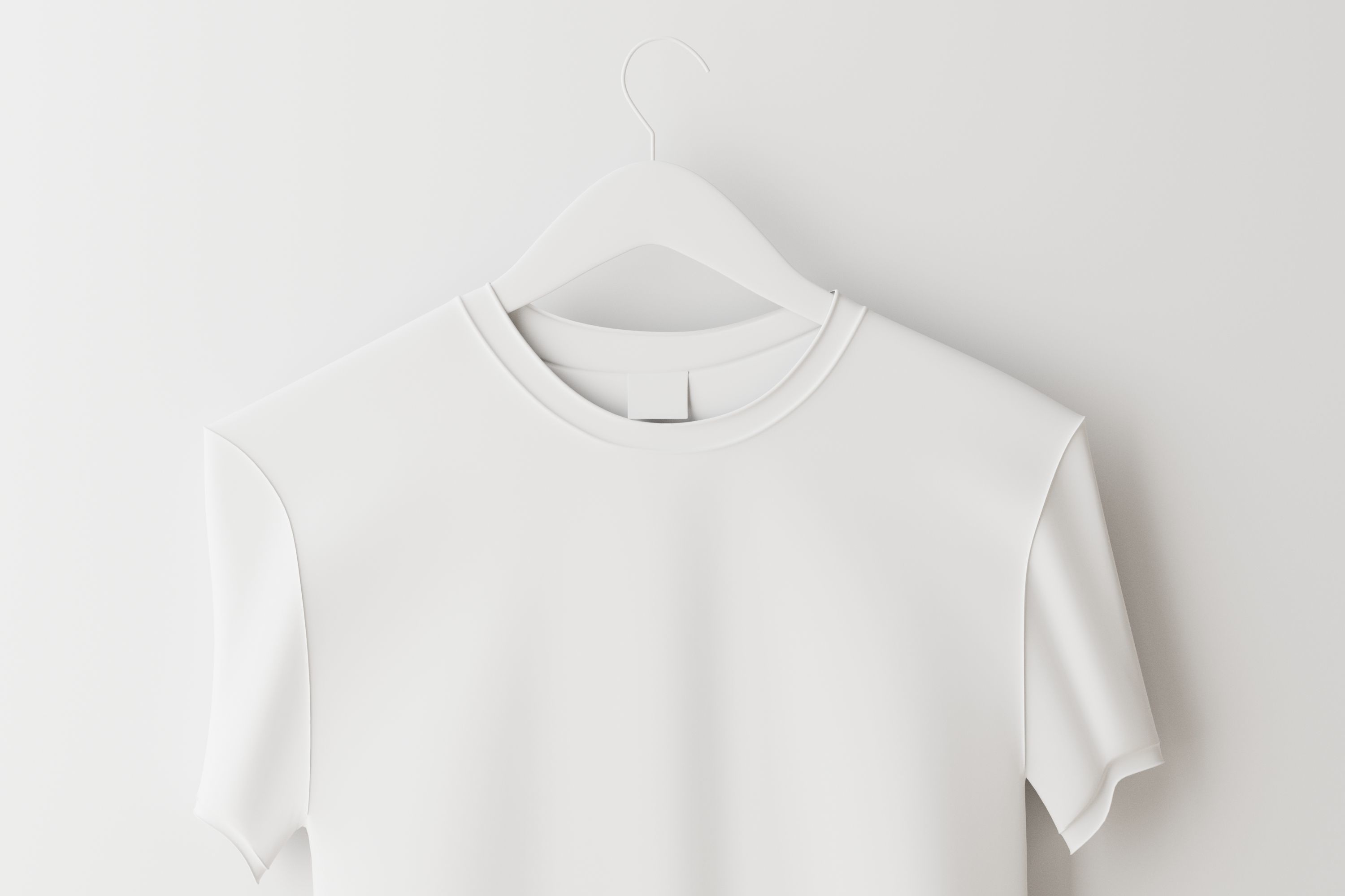 T-shirt on Hanger  3D model_4