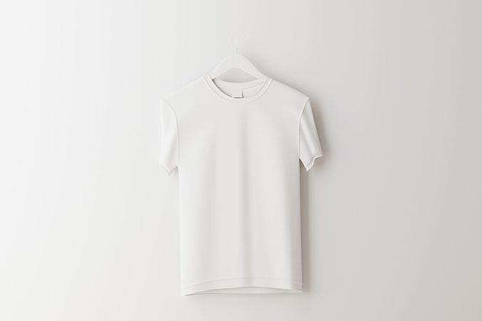 T-shirt on Hanger  3D model