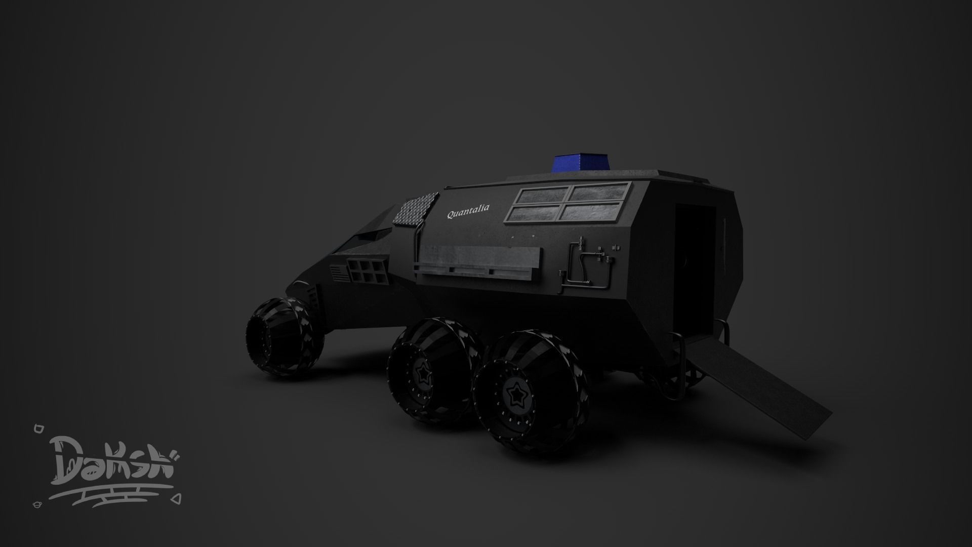 nasa mars rover prototype 3D model_4