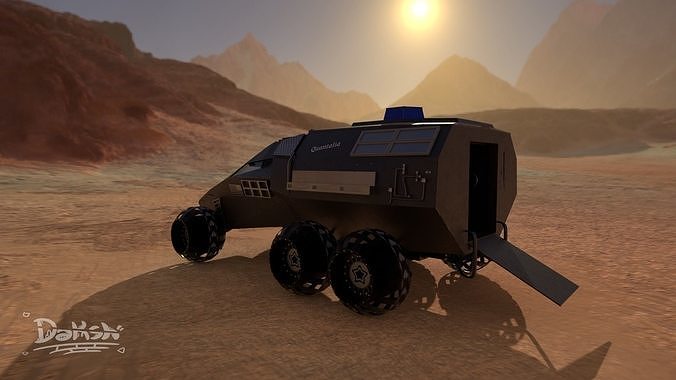 nasa mars rover prototype 3D model