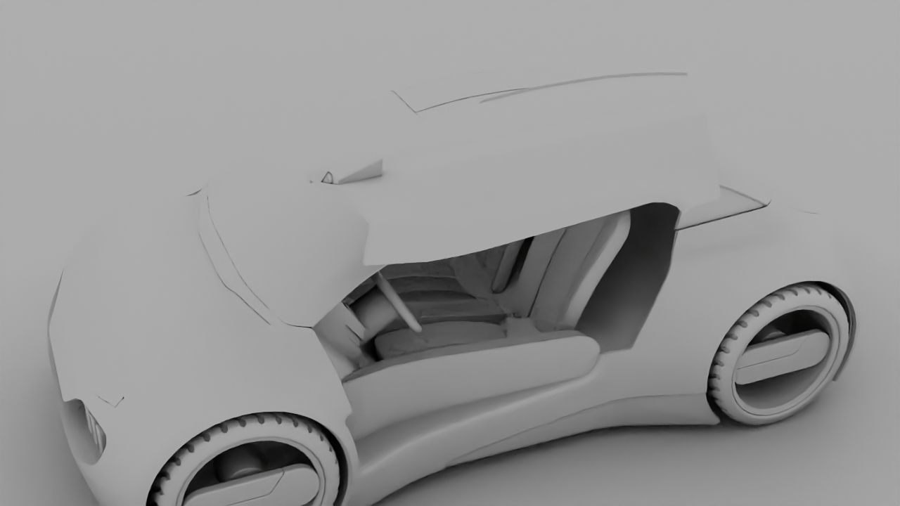 City Car 3D model_27