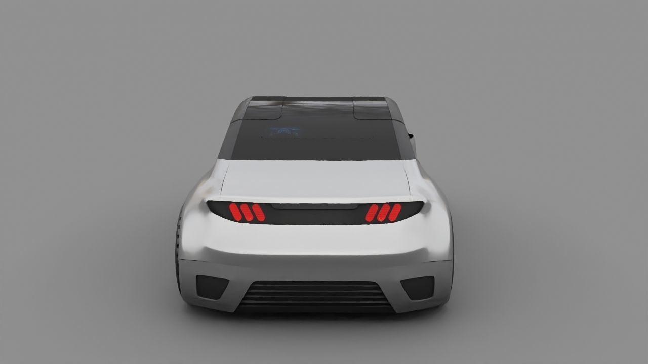 City Car 3D model_8