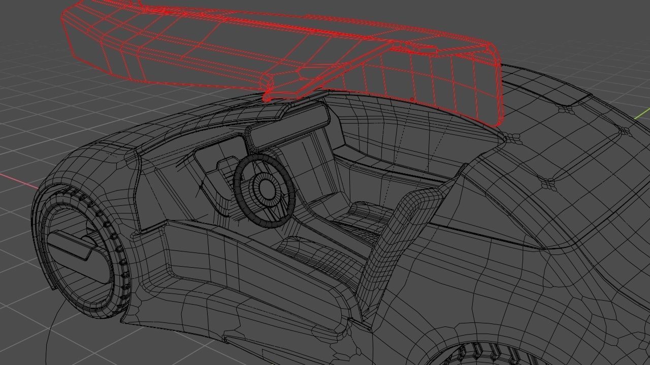 City Car 3D model_31