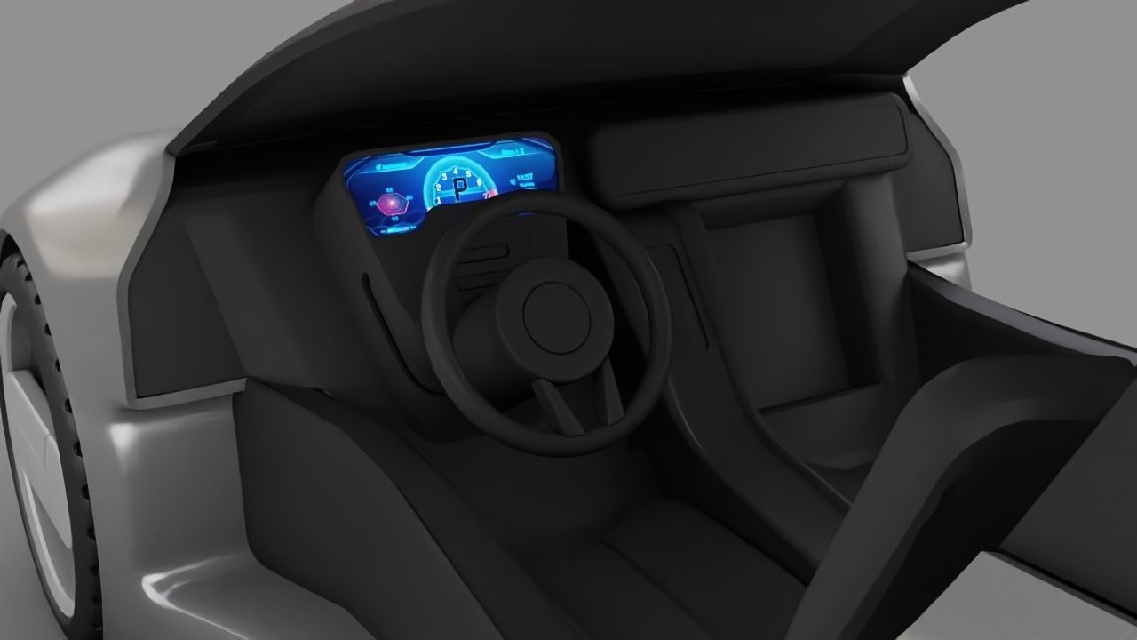 City Car 3D model_13