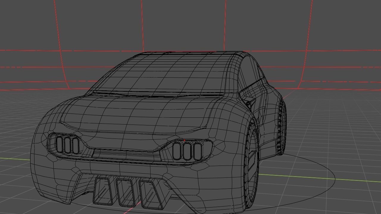 City Car 3D model_28
