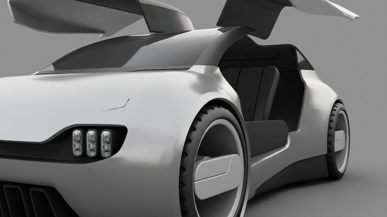 City Car 3D model_19