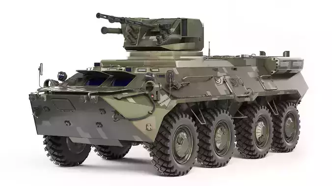 BTR 3E 2002 3D model