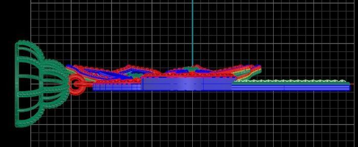 Beautiful  Plain indian Style Locket set Pendant 3D print model_15