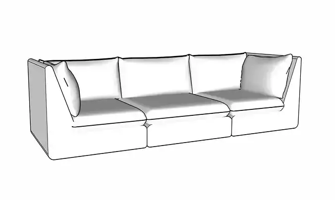 Hampton Modular Armed Sofa by Serena And Lily 