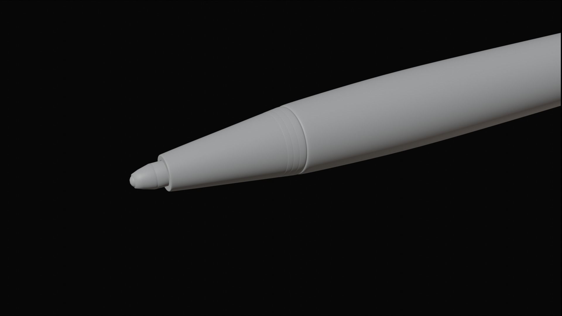 The Pen Low-poly 3D model_5