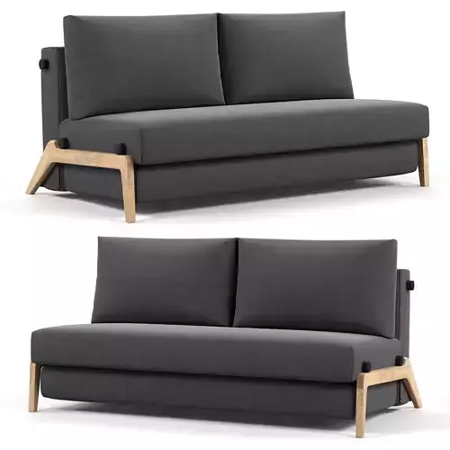Innovation Living ILB 500 160 Sofa Bed Lacquered Oak