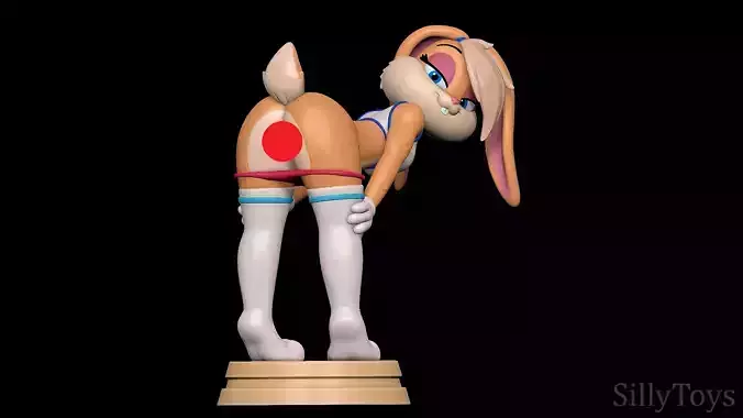 Lola Bunny NSFW  3D print model