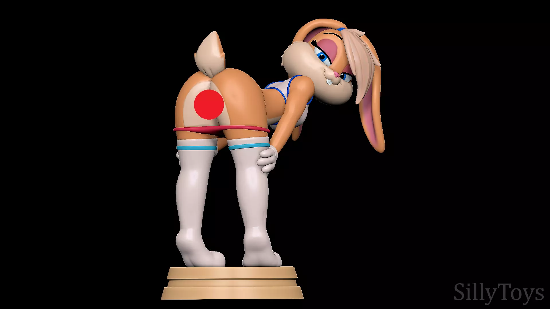 Lola Bunny NSFW  3D print model_0