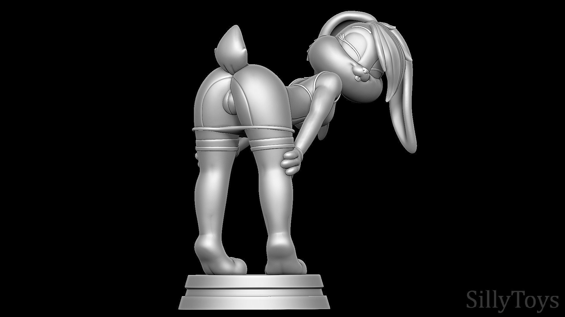 Lola Bunny NSFW  3D print model_10