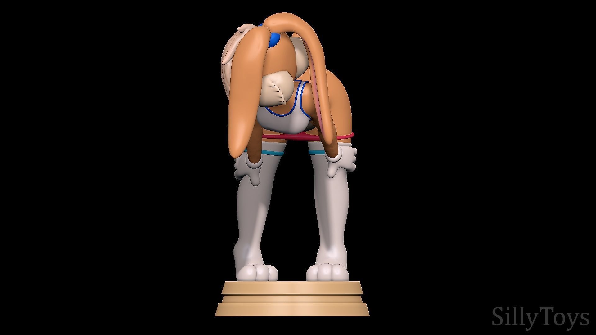 Lola Bunny NSFW  3D print model_5