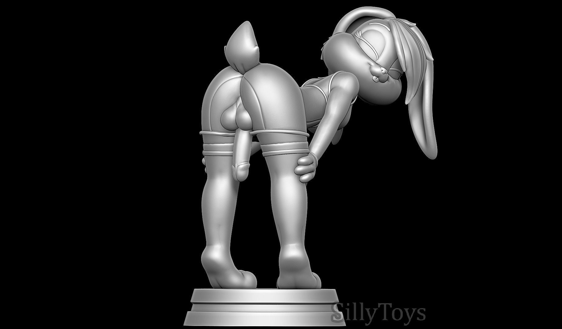 Lola Bunny NSFW  3D print model_12
