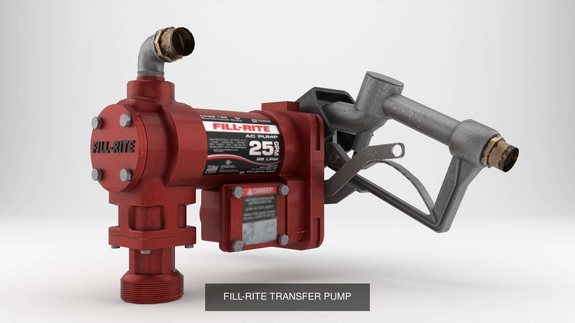 Transfer Tank  Transfer Pump PAIR 3D Model Collection_1