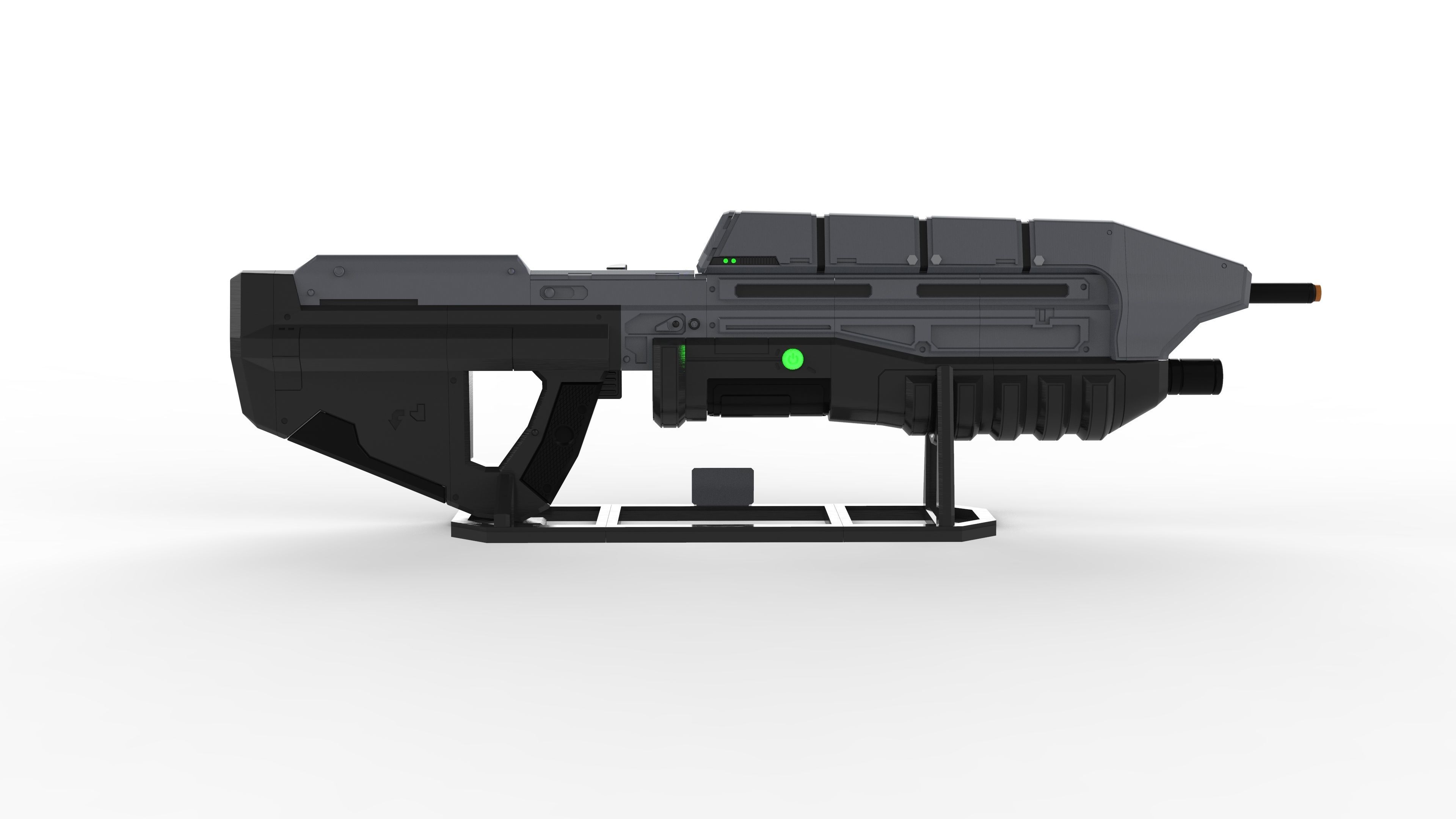 MA5c Cannon - Halo - Printable 3d model - STL 3D print model_12