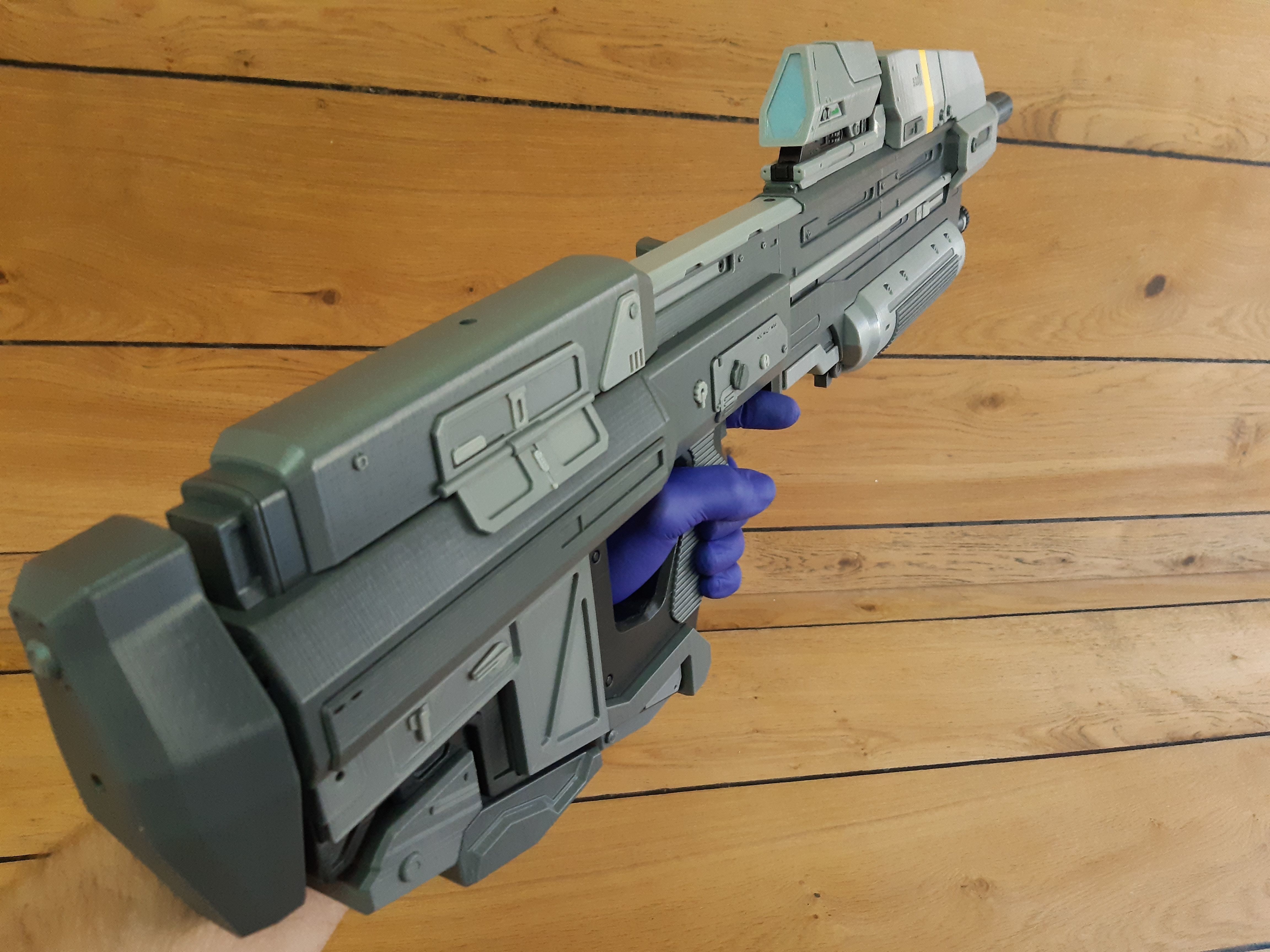 MA37 Cannon - Halo - Printable 3d model - STL 3D print model_31