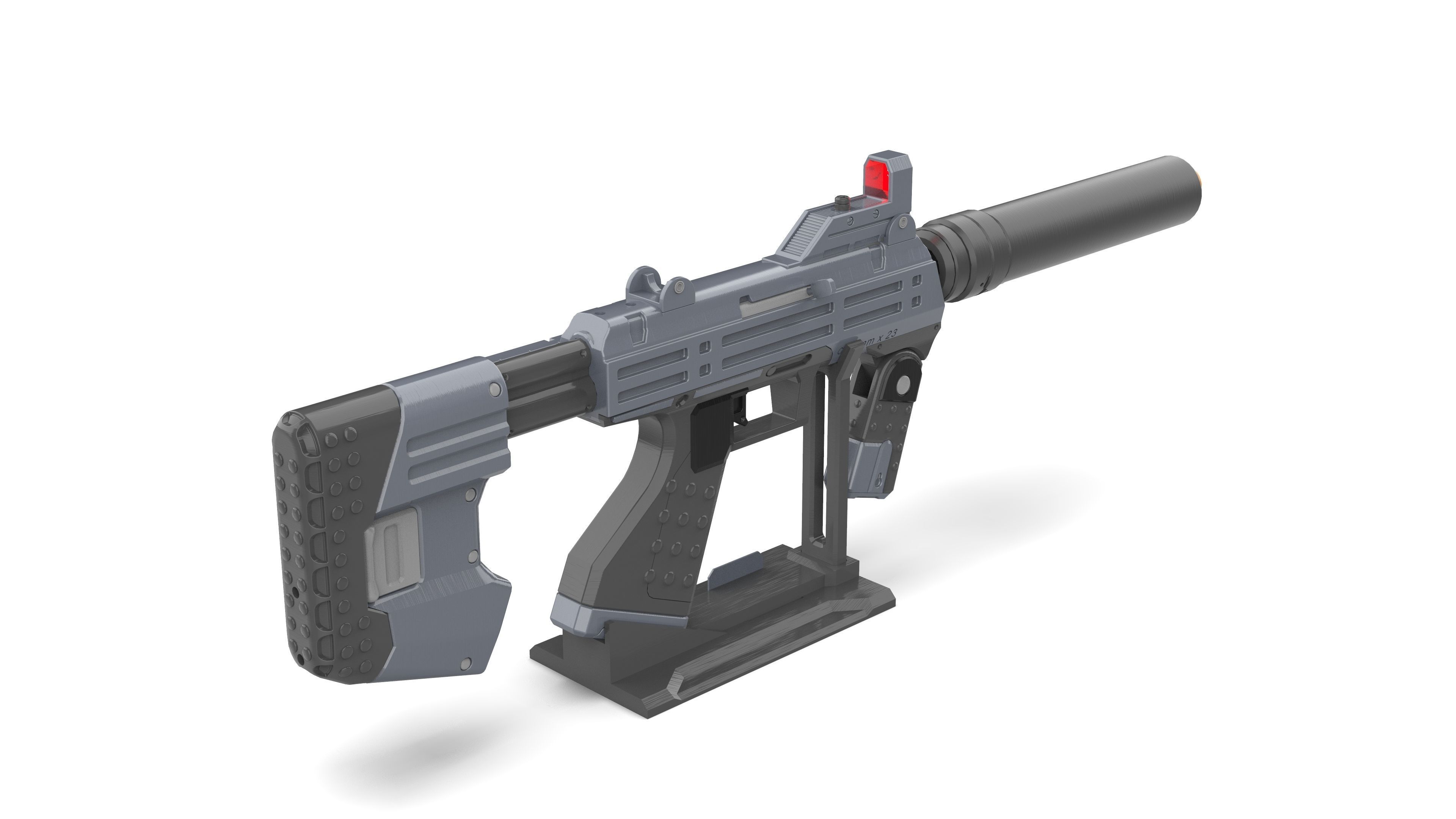 M7 Cannon - Halo - Printable 3d model - STL 3D print model_9