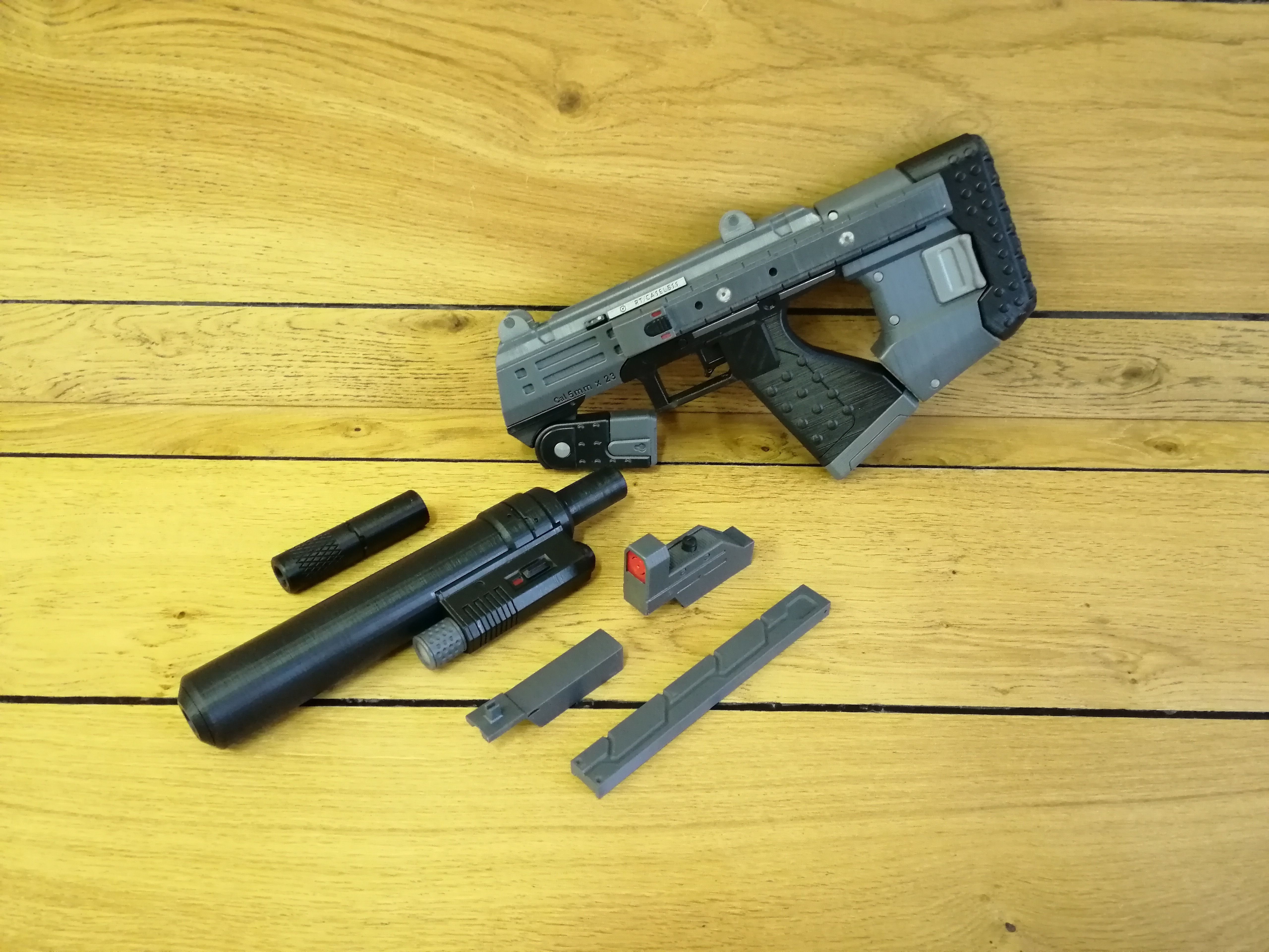 M7 Cannon - Halo - Printable 3d model - STL 3D print model_36