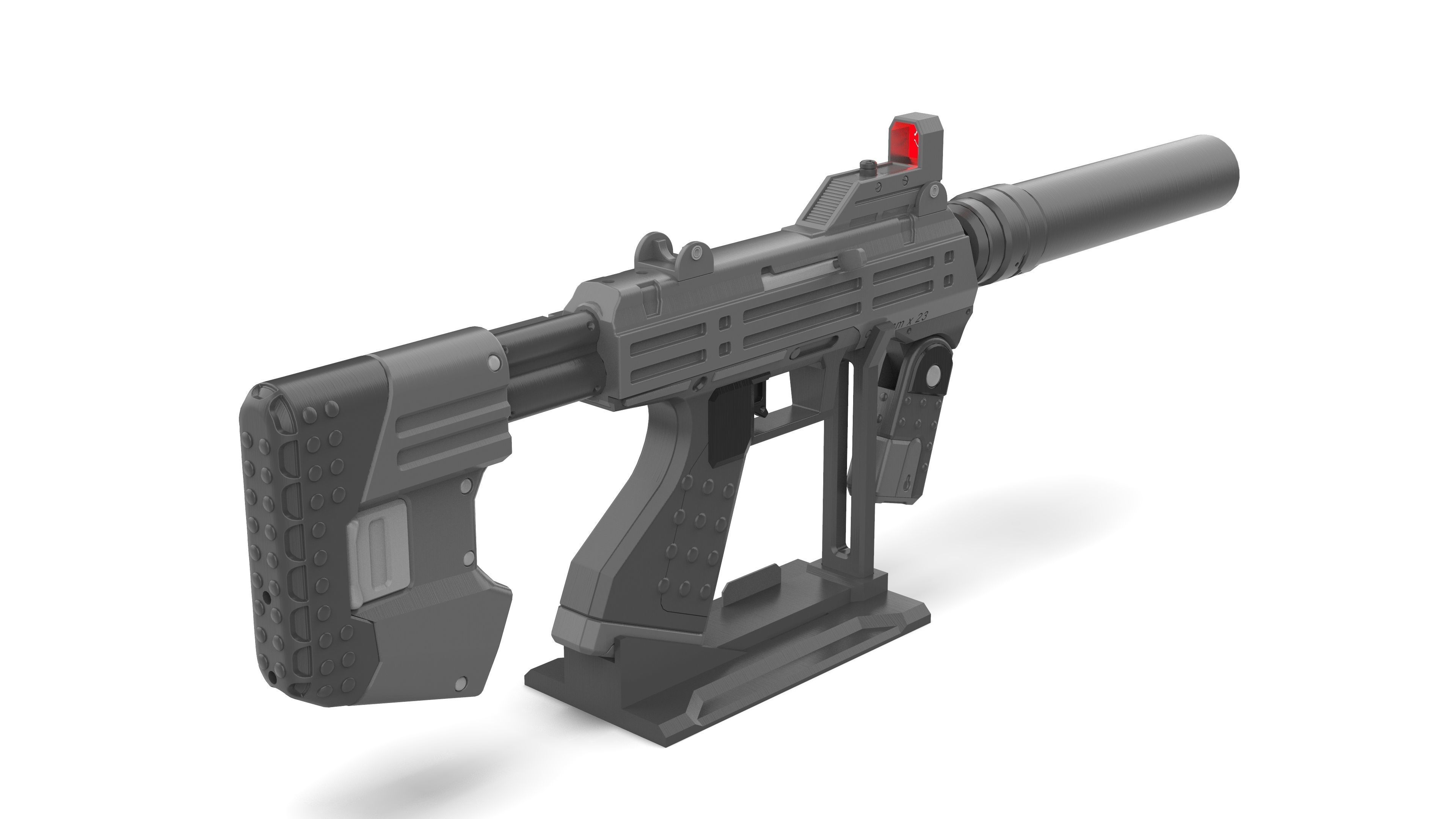 M7 Cannon - Halo - Printable 3d model - STL 3D print model_16