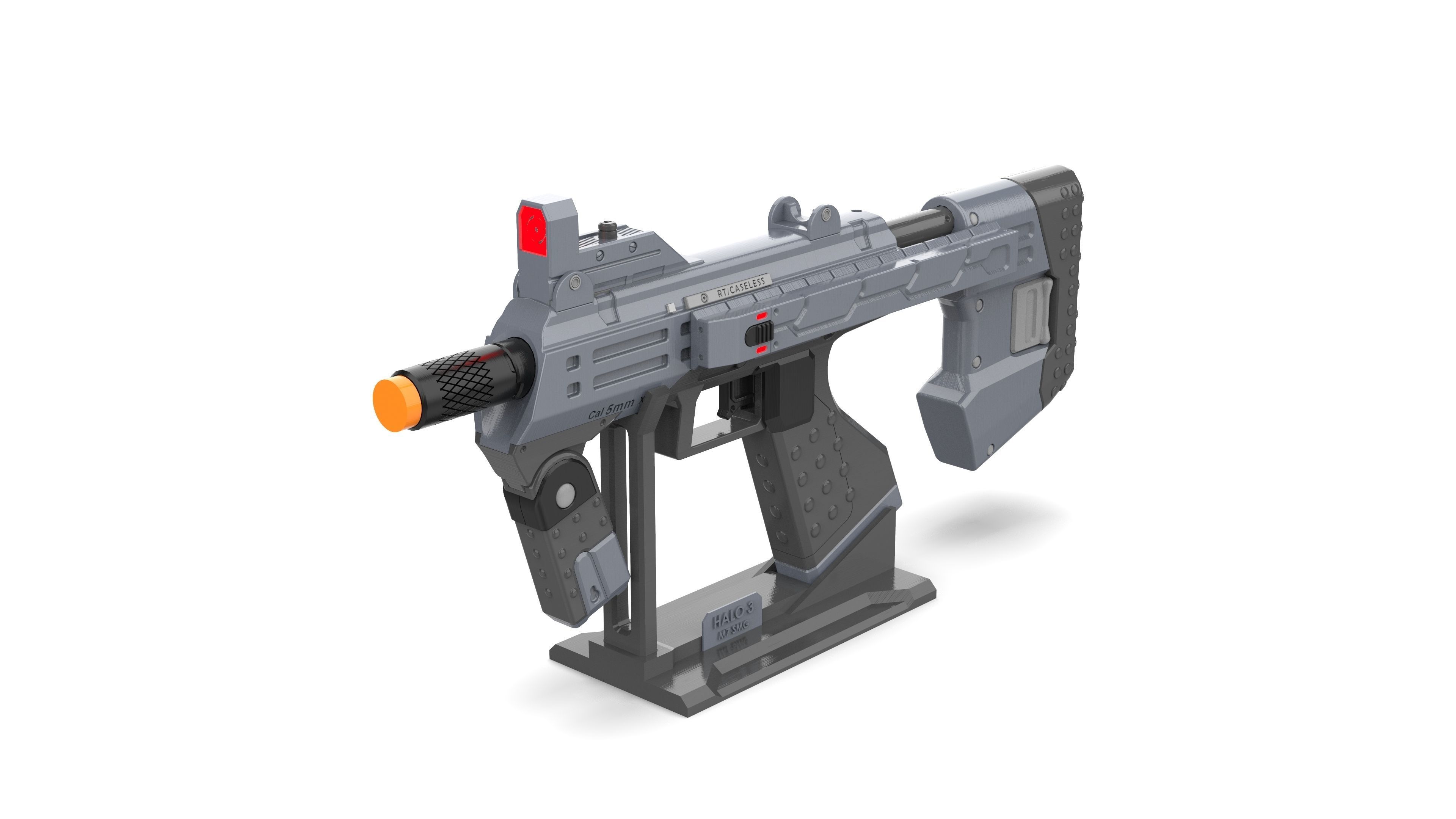 M7 Cannon - Halo - Printable 3d model - STL 3D print model_6