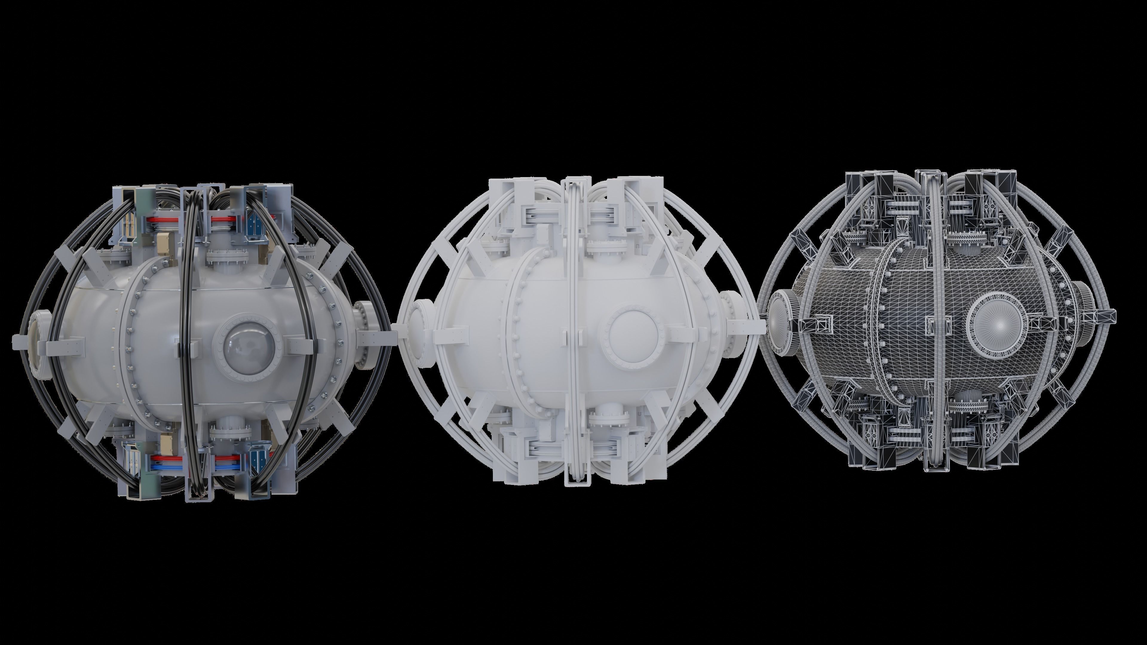 3D SCIFI Kitbash 3D model | CGTrader