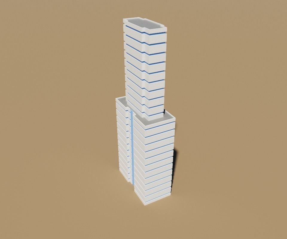 voxel city building 3D model_26