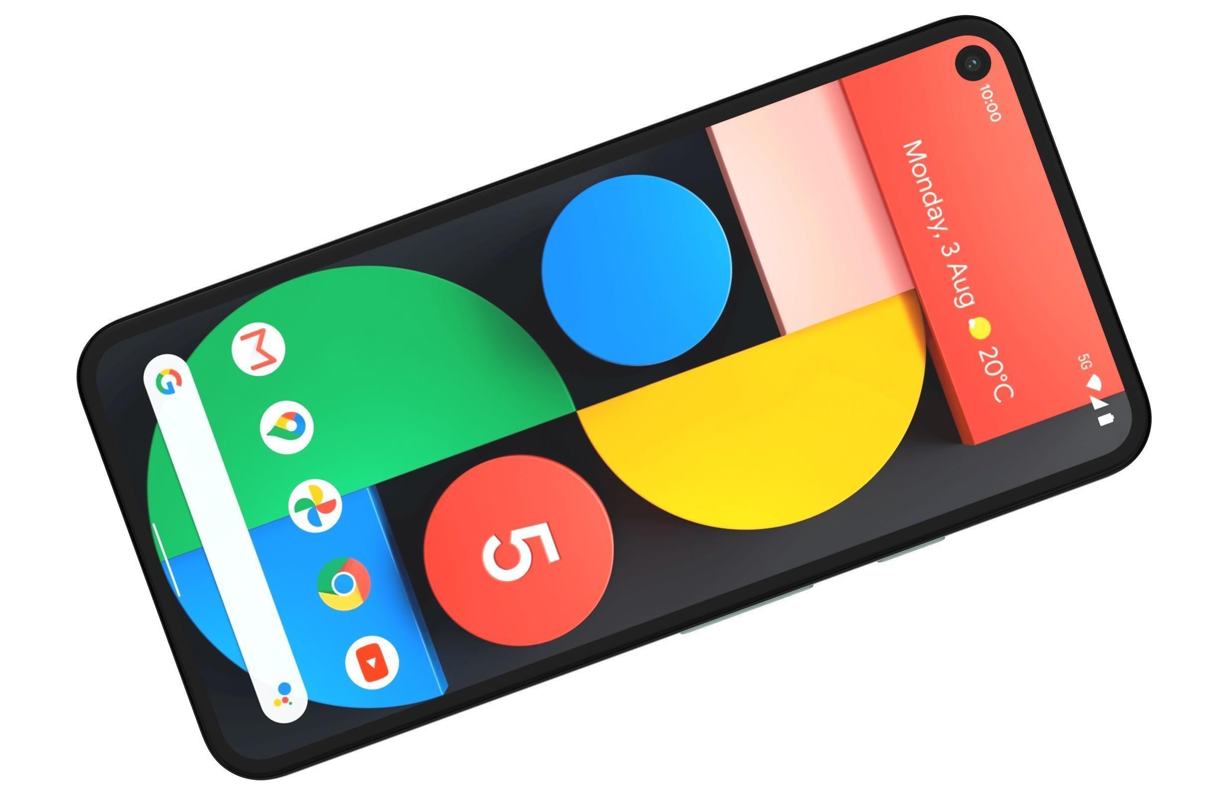 Google Pixel 4 And 5 3D model_55
