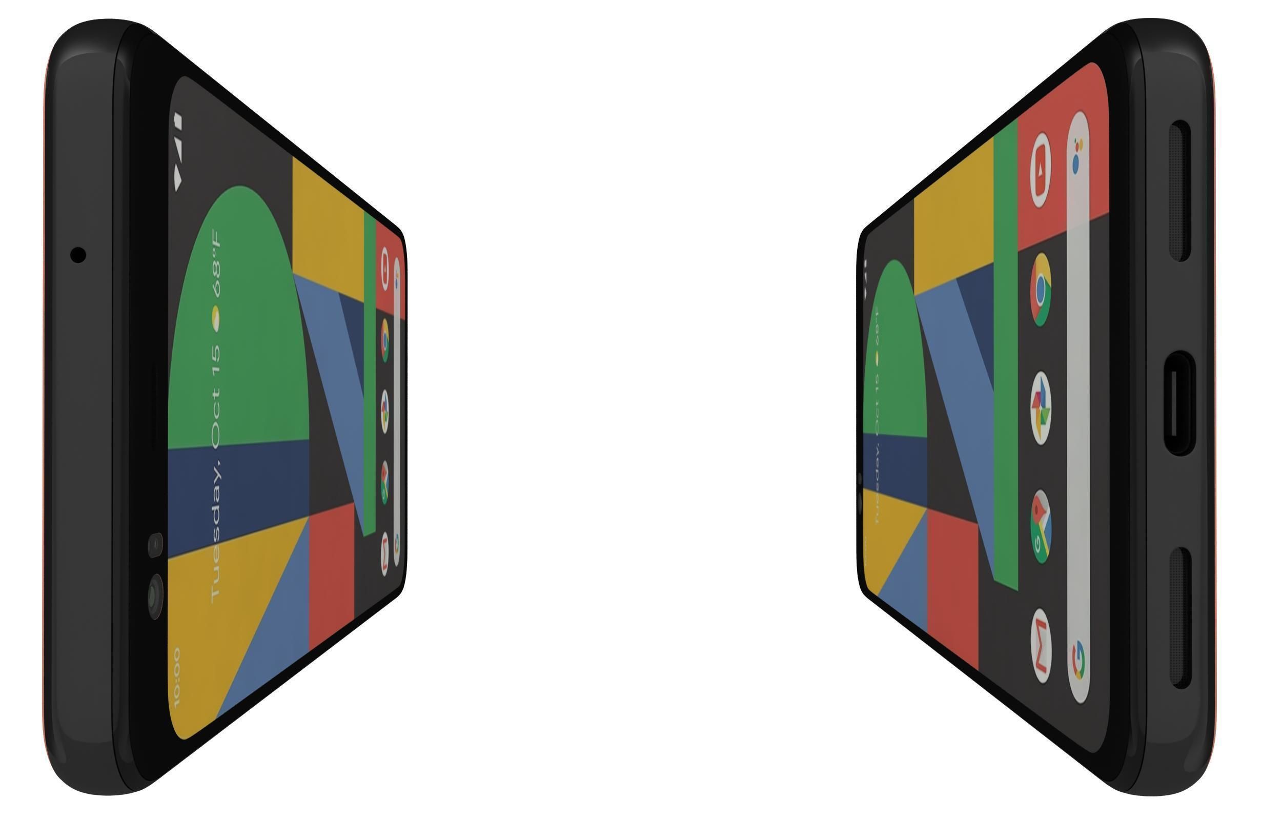 Google Pixel 4 And 5 3D model_28