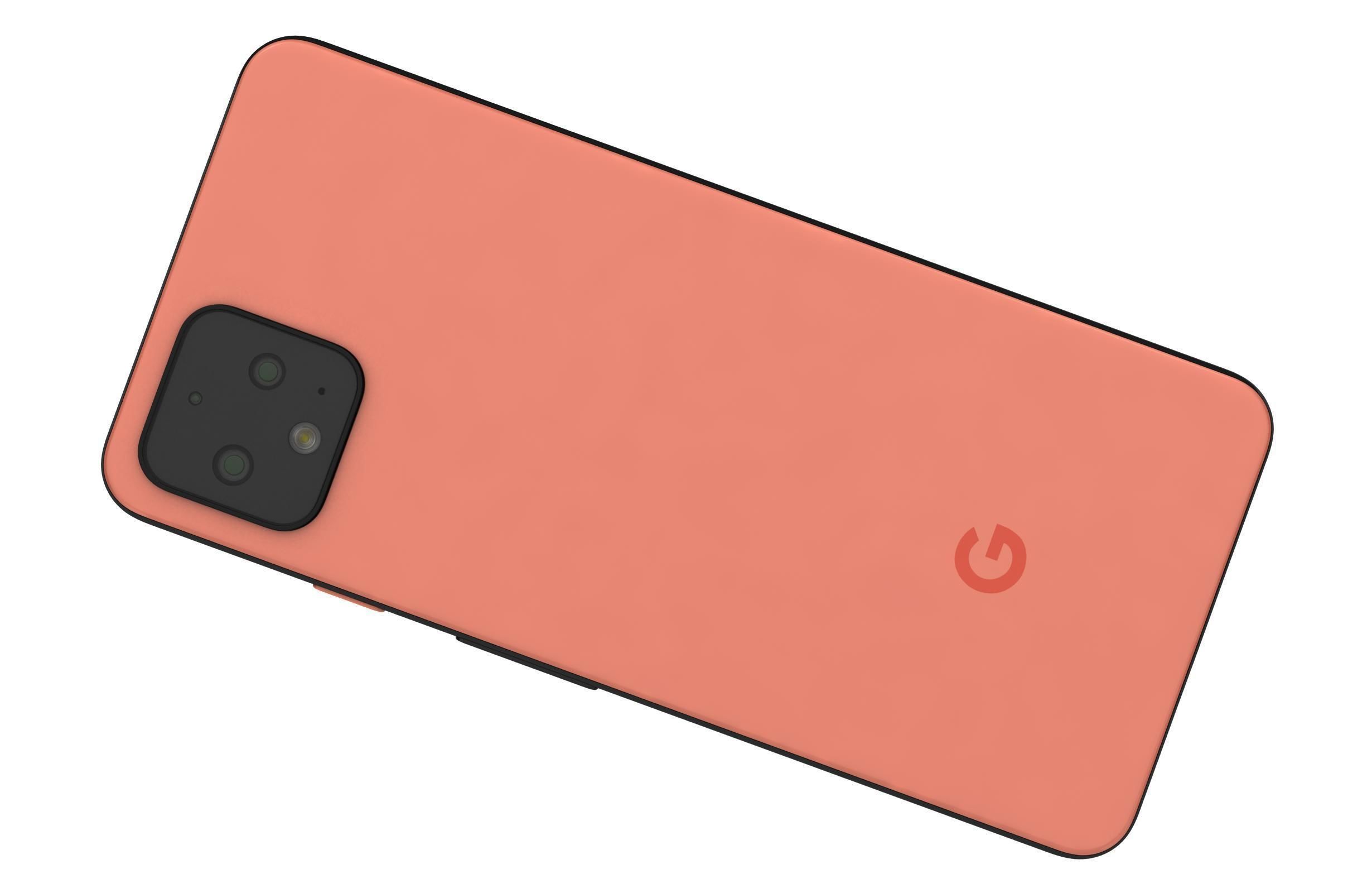 Google Pixel 4 And 5 3D model_6