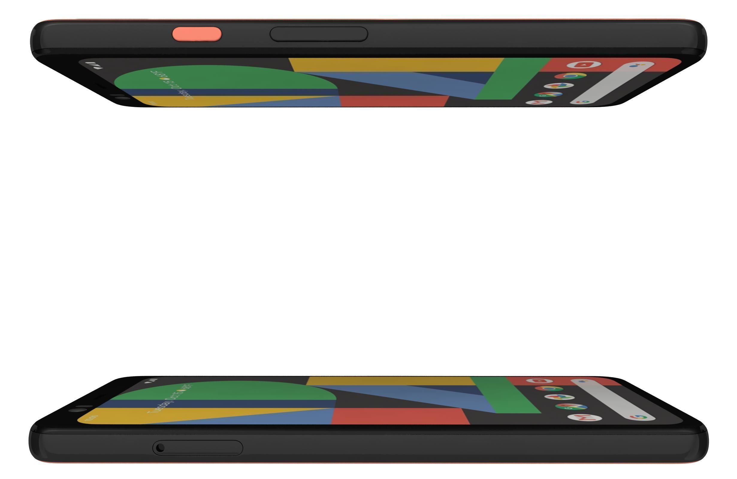 Google Pixel 4 And 5 3D model_29