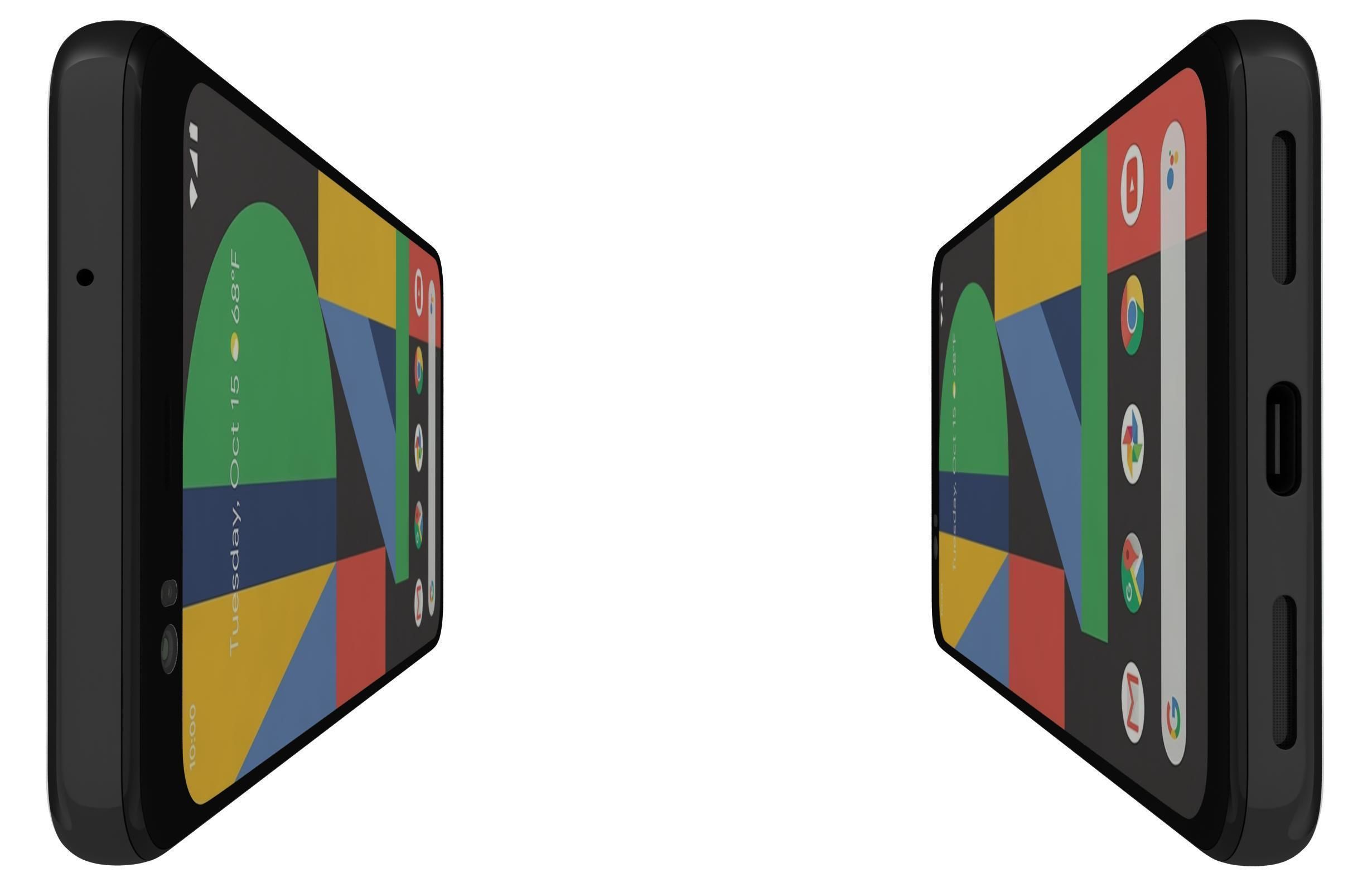 Google Pixel 4 And 5 3D model_27