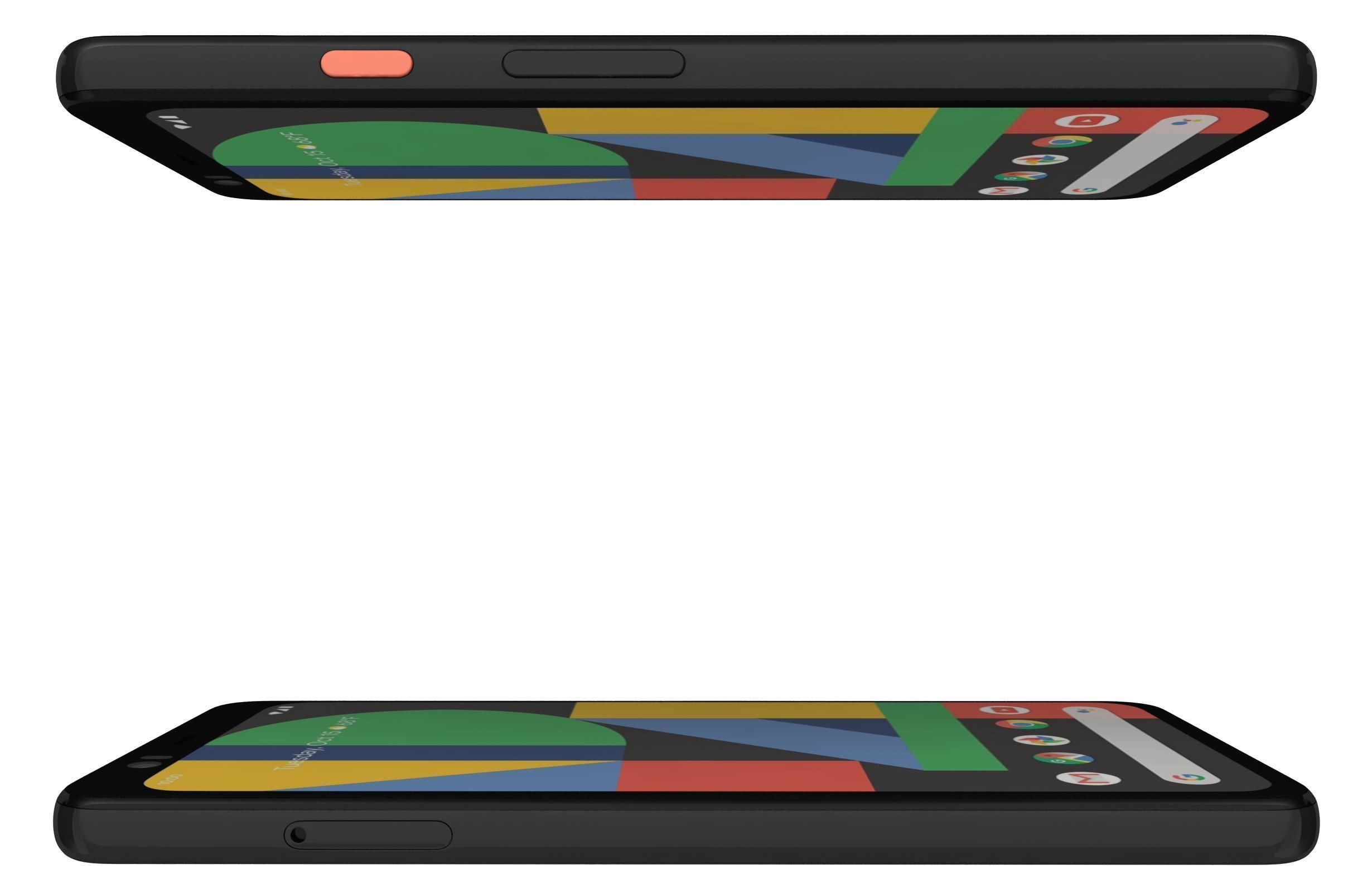 Google Pixel 4 And 5 3D model_30